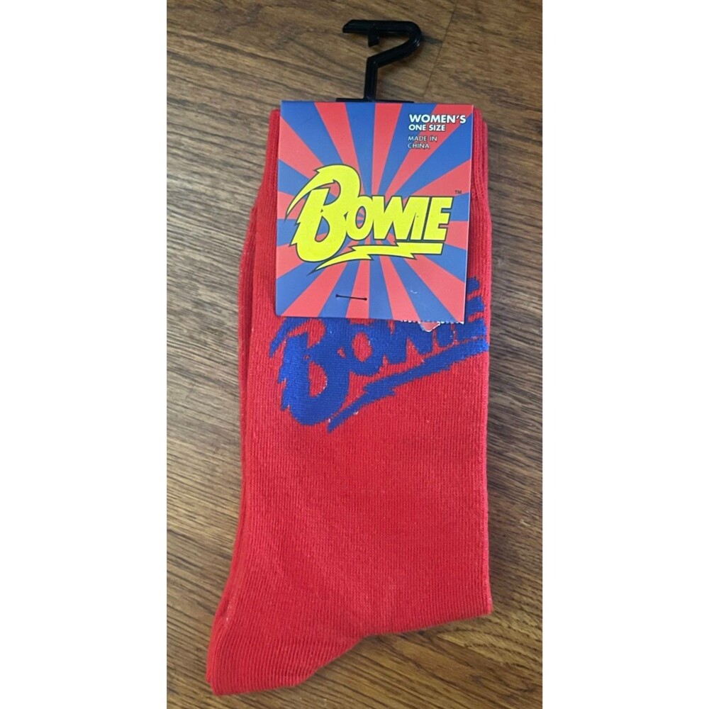 David Bowie Women’s Socks – Perryscope Productions 🧦(new)